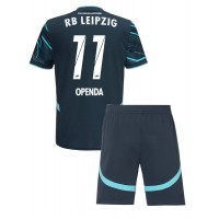 Dječji Nogometni Dres RB Leipzig Lois Openda #11 Rezervni 2024-25 Kratak Rukav (+ Kratke hlače)